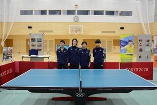 写真：東京2020卓球台1