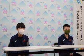 写真:小塩悠菜選手・渡部民人選手1