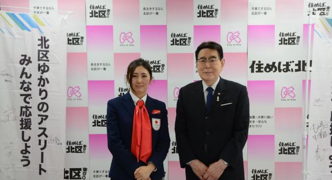 鈴木沙織選手報告会1