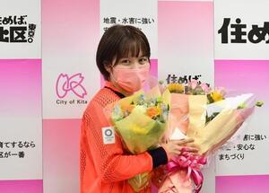 写真:平野美宇選手