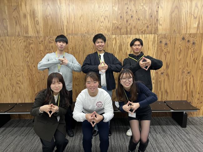 写真:東洋大学学生