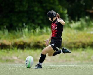 写真:安尾琴乃選手(女子ラグビー)1