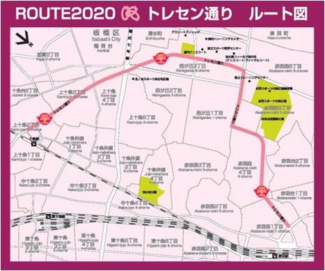 写真:ROUTE2020ルート図