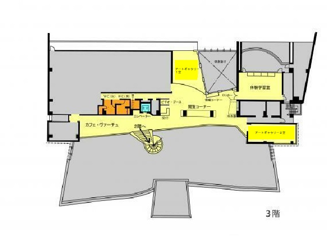 イラスト：平面図3階