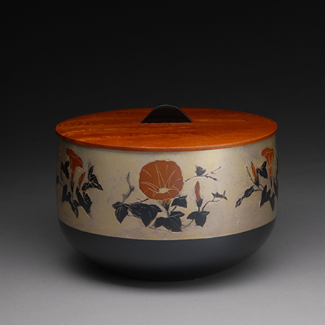 写真：接合せ打込象嵌水指「文月」