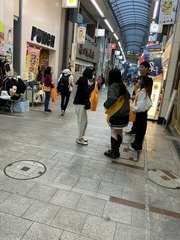 オレンジリボンキャンペーンの写真