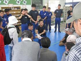 防災訓練の写真