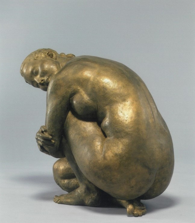 写真：北彫展に出品された彫刻