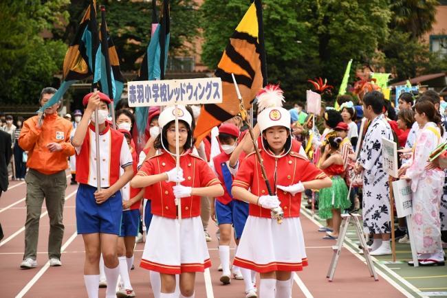 写真：赤羽小学校レッドウィングス