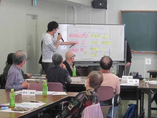 写真：令和3年度第2回区政モニター会議の様子