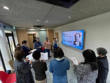 写真:事業の様子 朗読ワークショップ