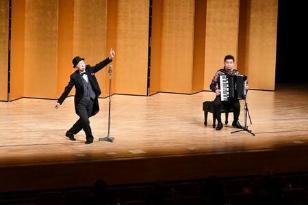 写真:事業の様子 渋沢栄一の劇