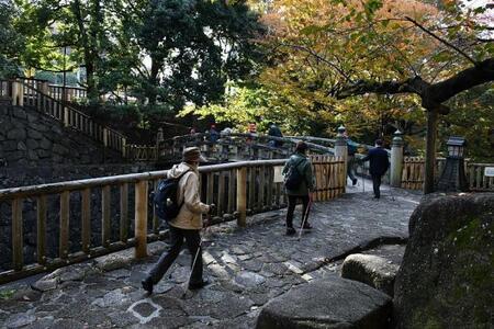 写真:事業の様子 ウォーキングイベント