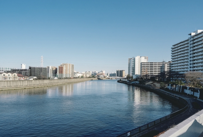 写真：宮堀の渡船場跡