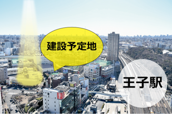 写真:新庁舎建設地