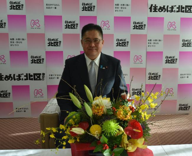 写真:議長の年頭挨拶(令和3年)