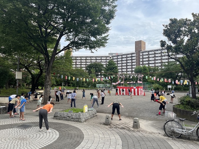 写真：公団王子五丁目団地自治会の活動2