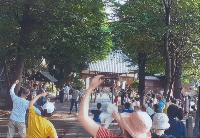 写真：上中里高台自治会の活動1