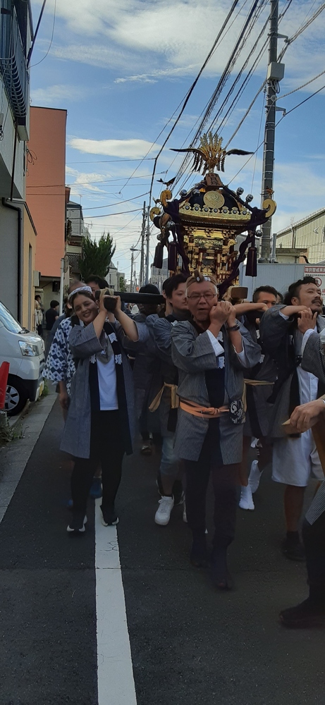 写真：上中里貝塚町会の活動1