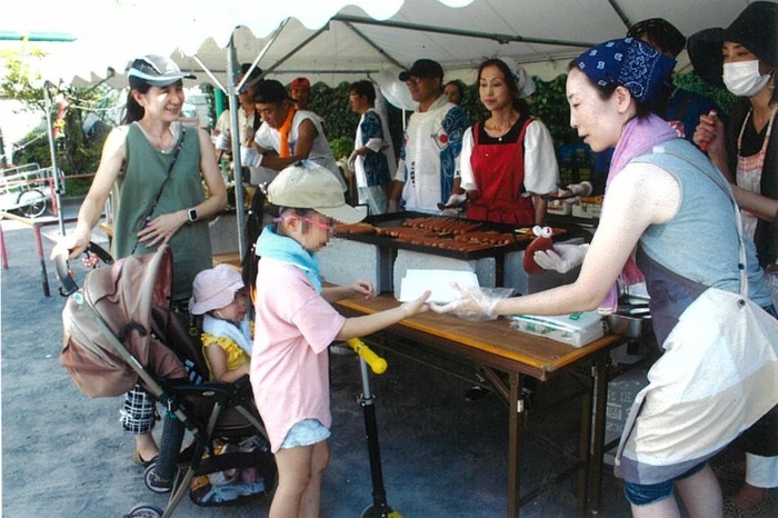 写真：上中里三丁目自治会の活動3