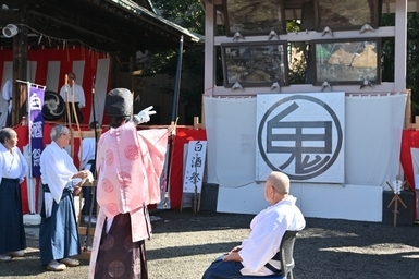 オビシャ（御歩射）の写真