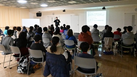 講演会の様子の写真