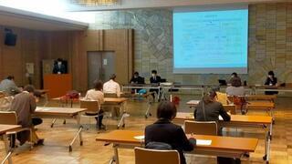 写真：住民説明会の様子