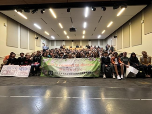 派遣の様子の写真