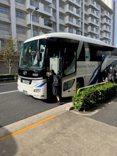 派遣の様子の写真