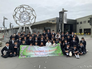 派遣の様子の写真