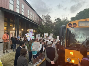 派遣の様子の写真