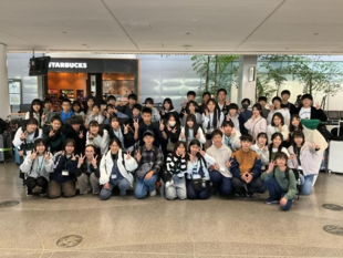 派遣の様子の写真