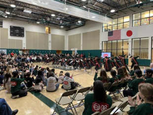 派遣の様子の写真