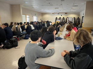 派遣の様子の写真