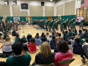 派遣の様子の写真