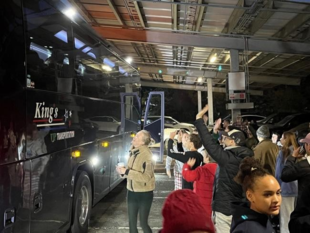 派遣の様子の写真