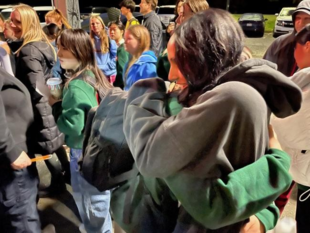 派遣の様子の写真