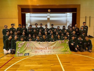 派遣の様子の写真