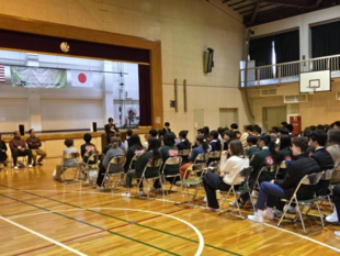 受入の様子の写真