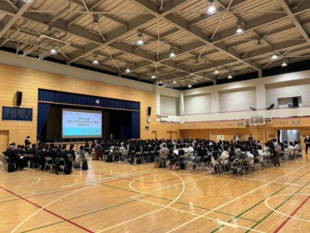 受入の様子の写真