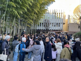 受入の様子の写真