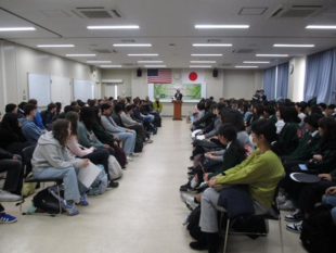 受入の様子の写真