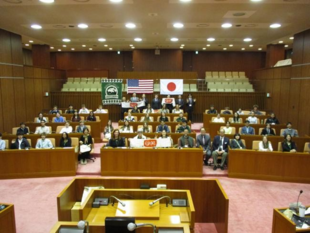 受入の様子の写真