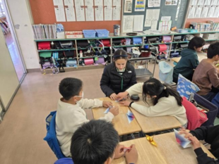 受入の様子の写真