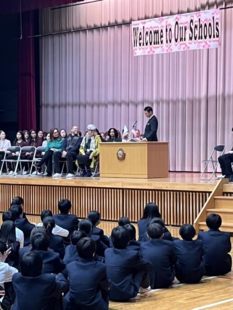 受入の様子の写真