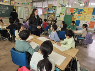 受入の様子の写真