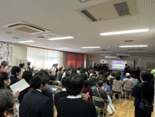 受入の様子の写真