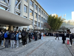 受入の様子の写真