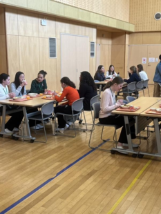 受入の様子の写真