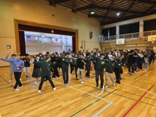 受入の様子の写真